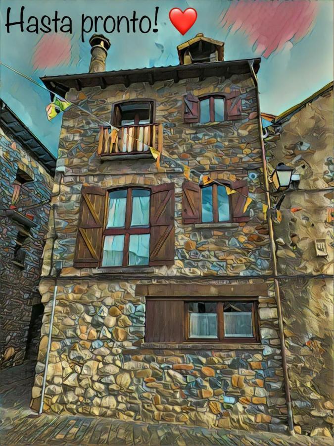 Casa Rural " El Retiro" Laspuña Esterno foto